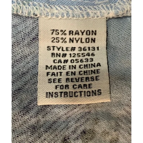 Habitat Cropped Nature Floral Bohemian Tunic Blouse Pleated Cozy Relaxed Earthy - Picture 9 of 9